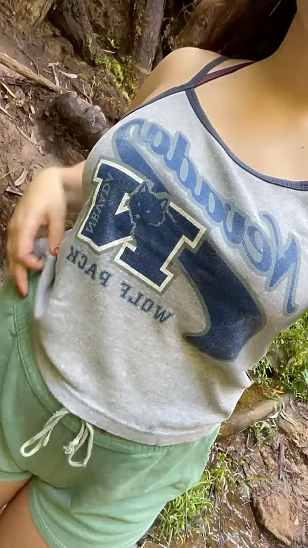 Outdoor Huge Tits Natural Tits By Tiktok Nsfw Hot Sexy Adult Video Tik Pm