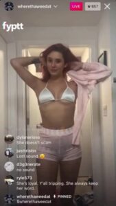 Some TikTok and Instagram Thots Just Love Getting Naked in Front of Others Live