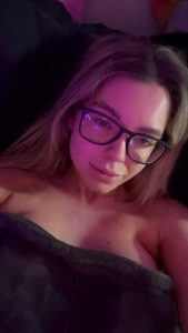 Big balls Glasses Blonde by aspenirl