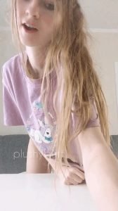 Blonde girl 18 years old Ass by evaava