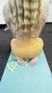 Booty Yoga Blonde by madisonmoores