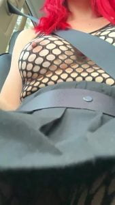 Car Fishnet See through clothing by kaybeaudin