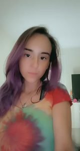 Colored hair Showing tits Natural tits by kimmypxxx