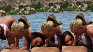 Fantasy HD : Blowjob and Outdoor Threesome gratis