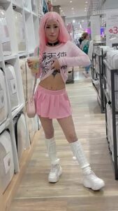 Gamer girl Anime Pink by FYPTT_