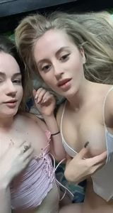 Girlfriends Lesbian Titty drop by nightivy