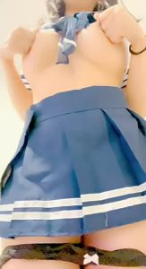 Sailor Fake boobs Skirt by miabunnii