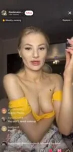 Tiktok Live Nip Slit Blonde Teen