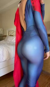 Superheroine Big boobs Fake boobs by melnaughty