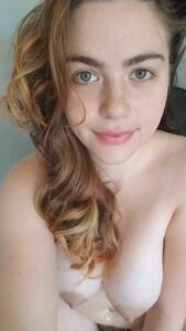 Curly hair Touching tits Naked by awesomekate