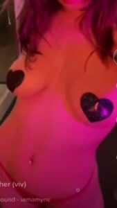 Cute girl made sexy TikTok vid with Scooby Doo trend